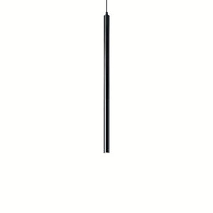 Lustra Ultrathin Sp1 Small Nero 156699 Lucente - Home & Lighting