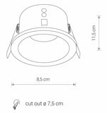 Spot Incastrat CHARLIE 8366 Lucente - Home & Lighting
