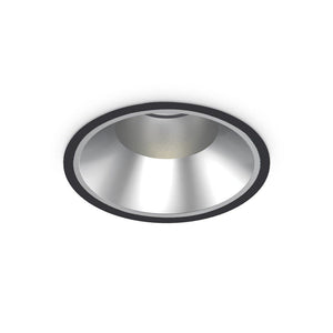 Spot Incastrat OFF ROUND D200 42W 3000K NERO 266596 Lucente - Home & Lighting