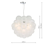 Lustra BUBBLES BUB0602 Lucente - Home & Lighting