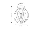 Plafoniera CORTADO 5359 Lucente - Home & Lighting