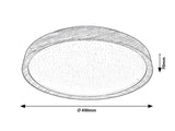 Plafoniera SHERWOOD 3500 Lucente - Home & Lighting
