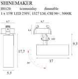 Spot Incastrat SHINEMAKER H0120 Lucente - Home & Lighting