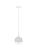 Lustra FERMI P140-PL-110-1-G Lucente - Home & Lighting