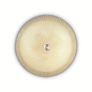 Plafoniera Shell Pl6 Ambra 140193 Lucente - Home & Lighting