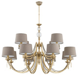 Candelabru Zaffiro Zaf-Zw-8+4(P/A) Lucente - Home & Lighting