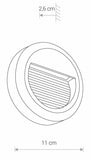Spot Aplicat SIDEWALK ROUND LED 8147 Lucente - Home & Lighting