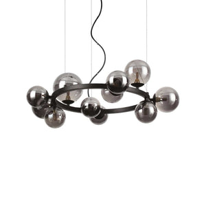Lustra PERLAGE SP11 NERO 271392 Lucente - Home & Lighting