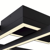 Plafoniera Line Mod015Cl-L80B Lucente - Home & Lighting