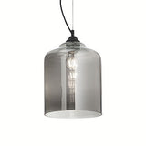 Lustra Bistro' Sp1 Square Fume' 112312 Lucente - Home & Lighting