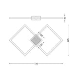Plafoniera HEX RLX96474-1B