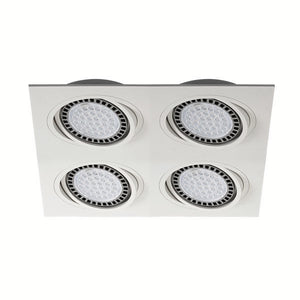 Plafoniera Incastrata Boxy Dl 4 20073-Wh Lucente - Home & Lighting