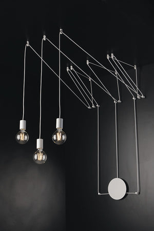 Lustra I-Habitat-Pl3 Bco Lucente - Home & Lighting