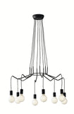 Lustra I-Habitat-S8 Ner Lucente - Home & Lighting