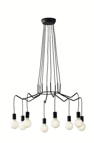 Lustra I-Habitat-S8 Ner Lucente - Home & Lighting