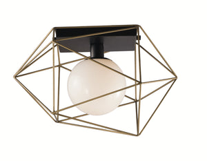 Plafoniera I-Abraxas-Pl1 Oro Lucente - Home & Lighting