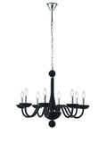 Candelabru I-Alfiere/8 Nero Lucente - Home & Lighting