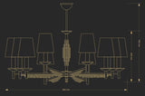 Candelabru Fellino Fel-Zw-10(P/A) Lucente - Home & Lighting