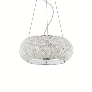 Lustra Pasha' Sp6 Cromo 082158 Lucente - Home & Lighting