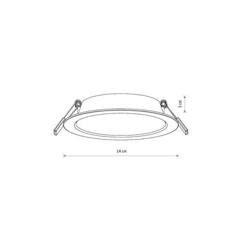 Spot Incastrat MYKONOS LED 10W 3000K 10537
