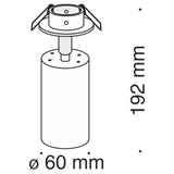 Spot Incastrat FOCUS C018CL-01MG Lucente - Home & Lighting