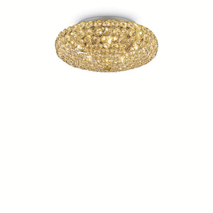 Plafoniera King Pl5 Oro 073187 Lucente - Home & Lighting