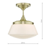 Plafoniera CADEN CAD0175 Lucente - Home & Lighting