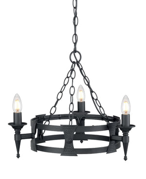Candelabru SAXON SAX3 BLK Lucente - Home & Lighting