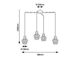 Lustra BELANO 3540 Lucente - Home & Lighting