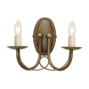Aplica MINSTER MN2 BLK/GOLD Lucente - Home & Lighting