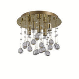 Plafoniera Moonlight Pl5 Oro 094663 Lucente - Home & Lighting
