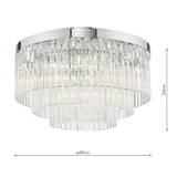 Plafoniera LOGAN LOG5408 Lucente - Home & Lighting