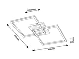 Plafoniera ASHTON 6589 Lucente - Home & Lighting