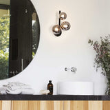 Aplica PERLAGE AP3 NERO 271439 Lucente - Home & Lighting