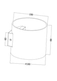 Aplica ROND C066WL-01B Lucente - Home & Lighting