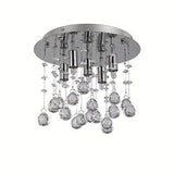 Plafoniera Moonlight Pl5 Cromo 094649 Lucente - Home & Lighting