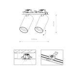 Plafoniera MONO II 7834 Lucente - Home & Lighting