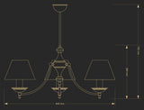 Candelabru San Marino San-Zw-3(P/A) Lucente - Home & Lighting