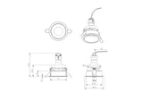 Spot Incastrat SHARE DL053-01BMG Lucente - Home & Lighting