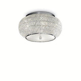 Plafoniera Pasha' Pl6 Cromo 100784 Lucente - Home & Lighting