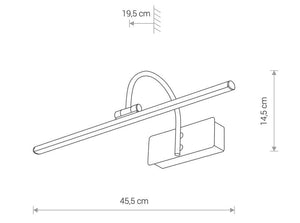 Aplica Tablou GIOTTO LED S 8168 Lucente - Home & Lighting