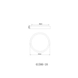 Plafoniera SONNY 41586-18 Lucente - Home & Lighting