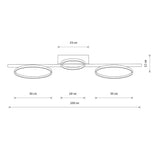 Plafoniera CIRCOLO LED 3000K 10816