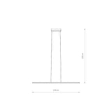 Lustra BAR LED S 4000K 10847
