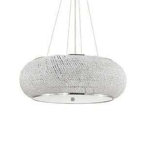 Lustra Pasha' Sp14 Cromo 164977 Lucente - Home & Lighting