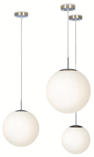 Lustra Bolla Vetro Lv 50007/Nm Lucente - Home & Lighting