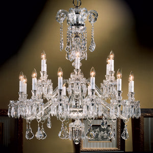Candelabru CRYSTAL C-10/12+6 Lucente - Home & Lighting