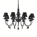 Candelabru Blanche Sp8 Nero 111896 Lucente - Home & Lighting