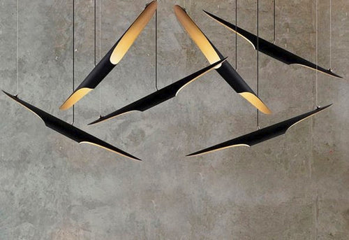 Lustra Black Tube St-0502-1 Lucente - Home & Lighting