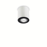 Spot Aplicat MOOD PL1 SMALL ROUND BIANCO 140841 Lucente - Home & Lighting